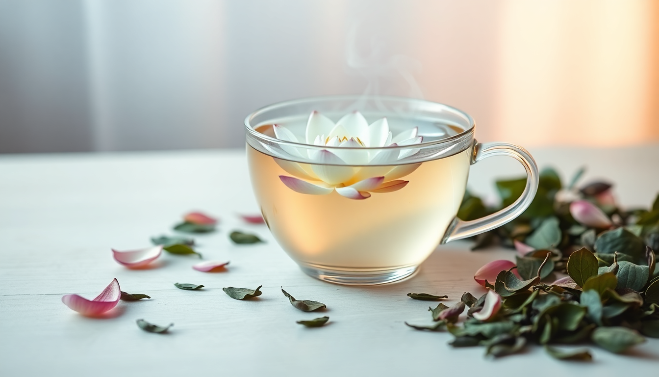 White Lotus Flower Tea UK