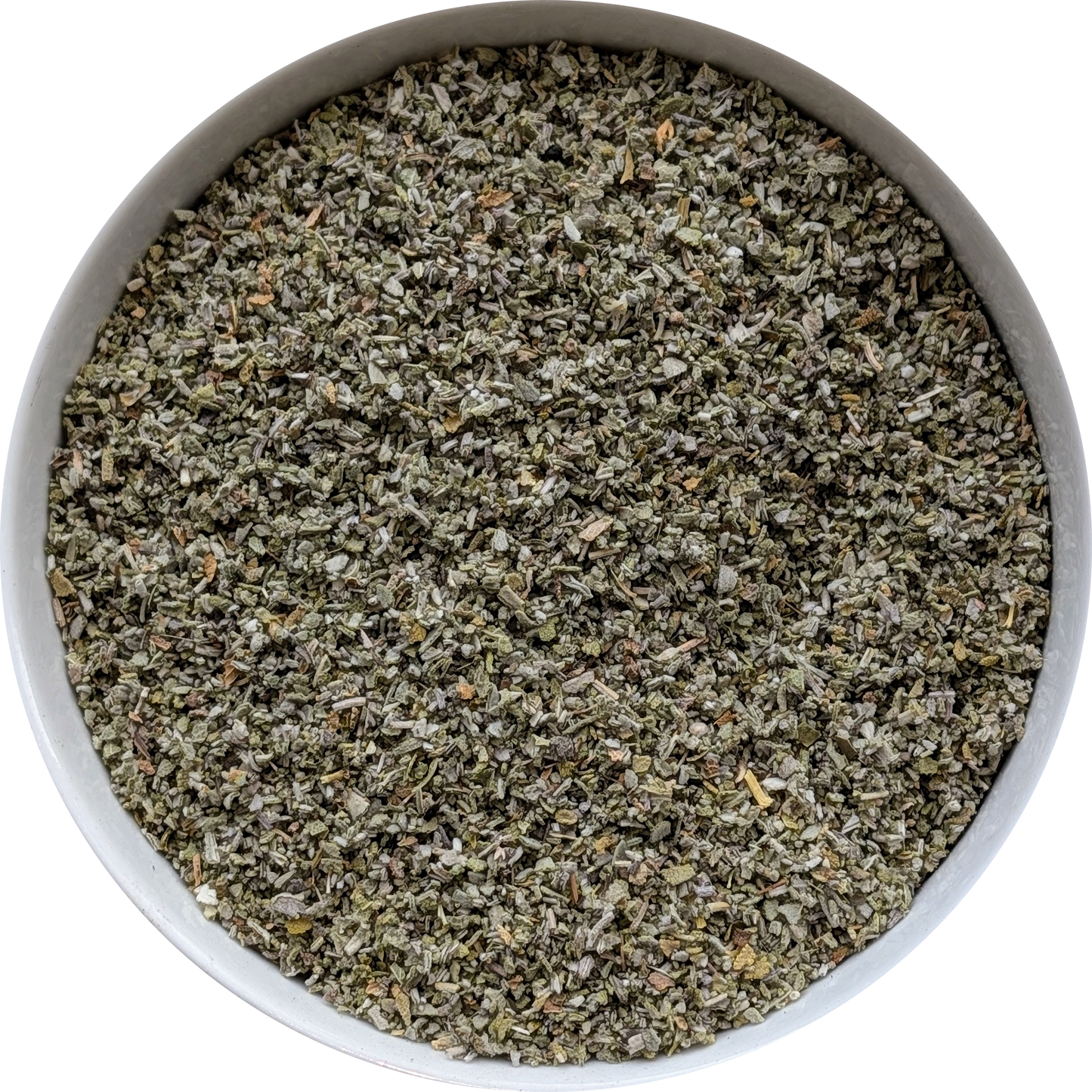 Salvia officinalis dried leaves for infusion