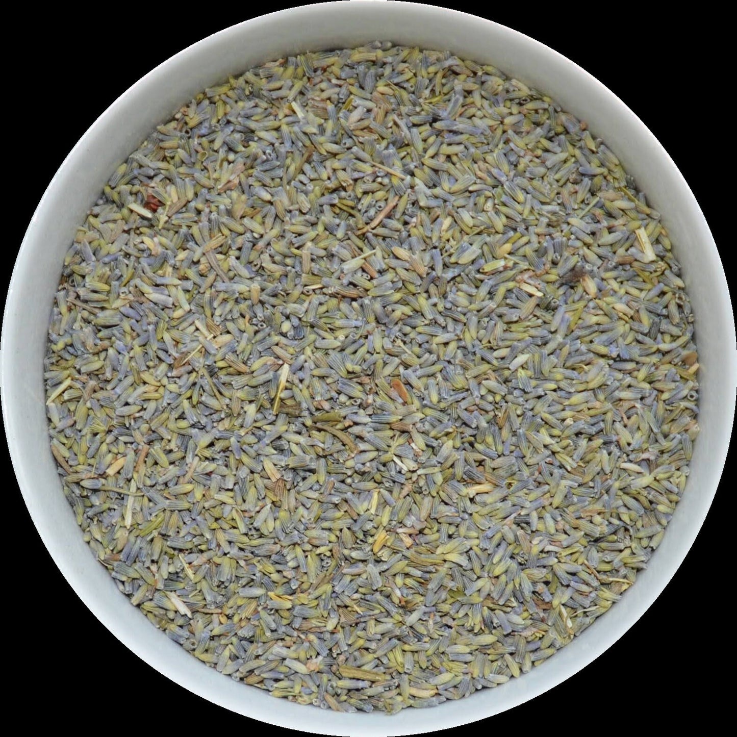 Dried Organic Lavender Flower – vibrant violet buds of Lavandula angustifolia, loose-packed for ritual use, aromatherapy, and herbal preparation