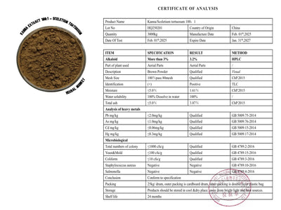 Ethically sourced Kanna 100:1 extract displayed for altar work and symbolic practice