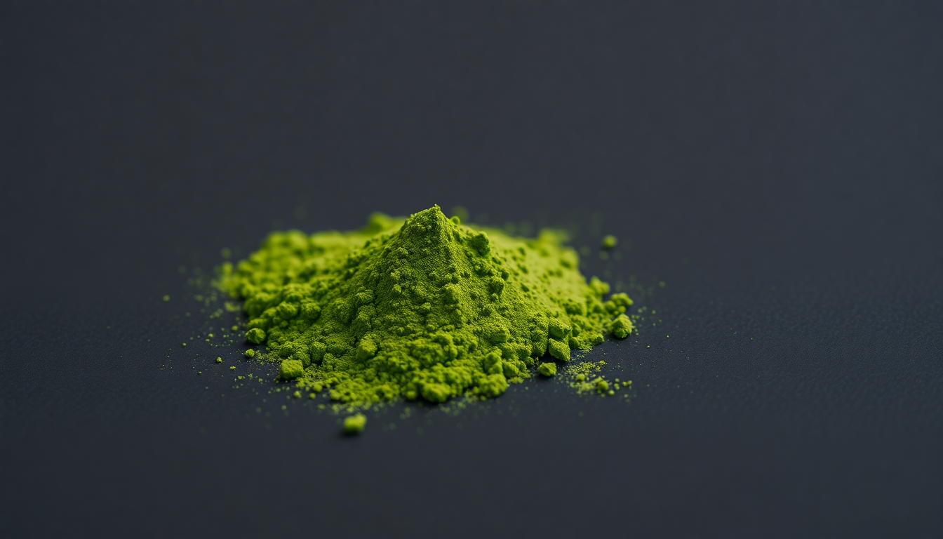 Organic Matcha Powder with Herbal Monkey