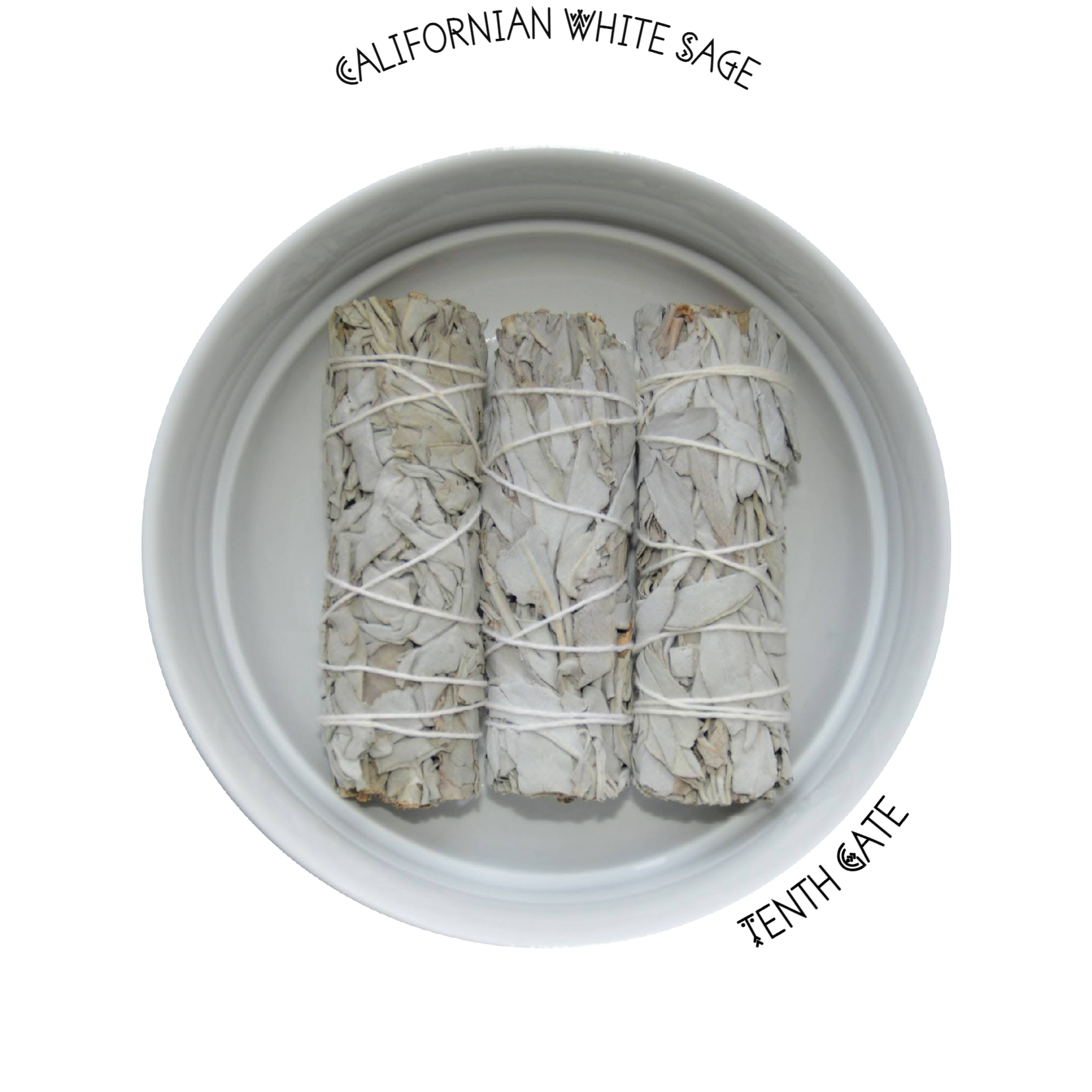 Californian white sage smudge stick