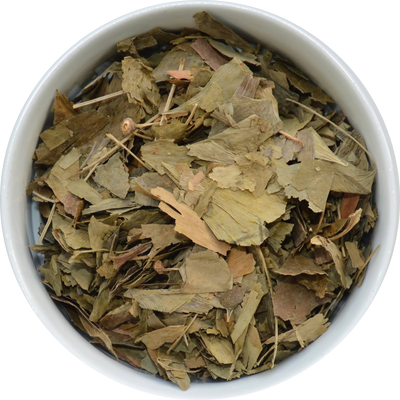 Dried Ginkgo leaves — pale green fan‑shaped botanical suitable for tea, ritual craft, and traditional use