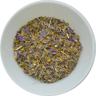 Ceremonial herb blend of Nymphaea Caerulea, Heimia salicifolia, and Artemisia vulgaris