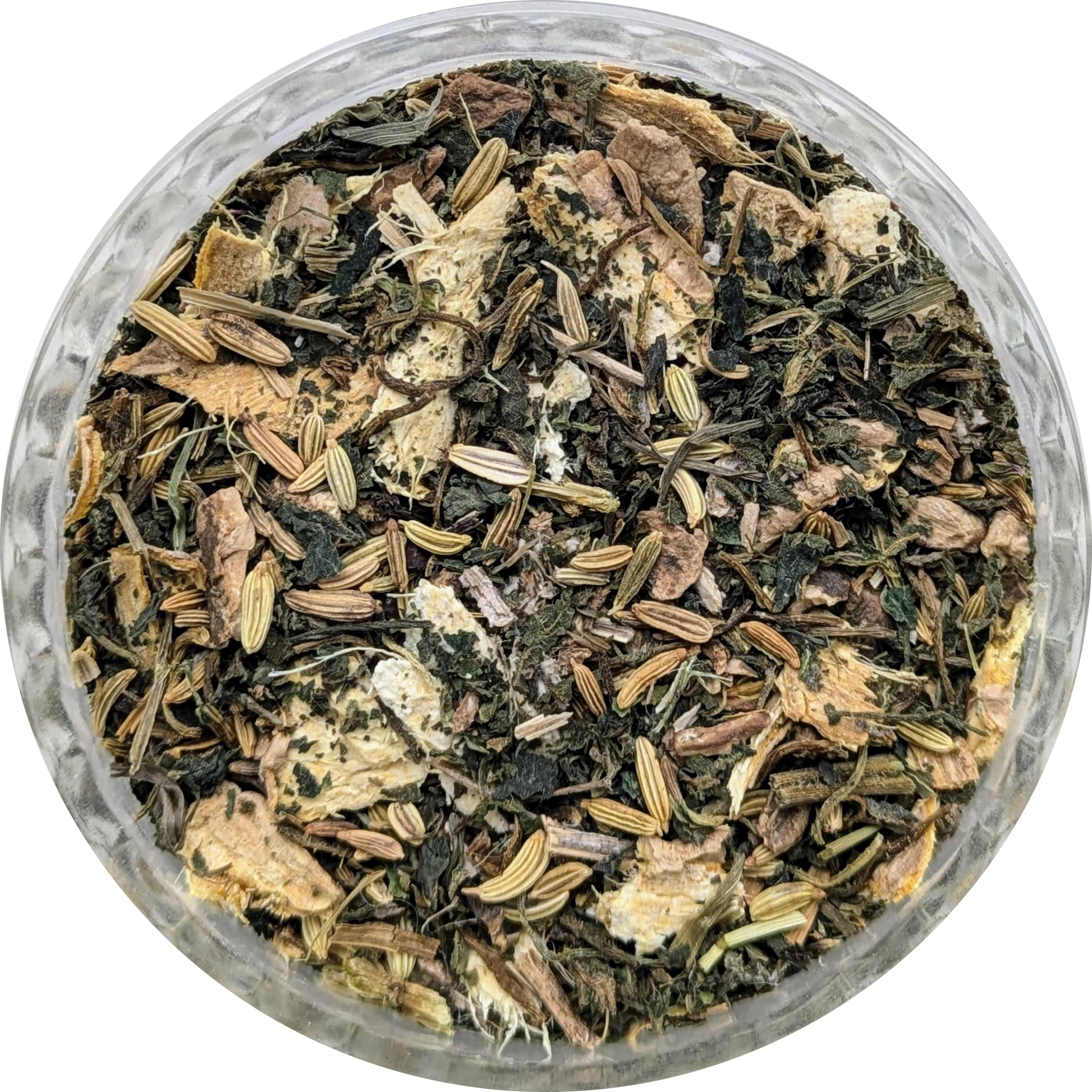 Gut Reset Herbal Tea – Phase 1 blend with dandelion root, burdock root, ginger, nettle leaf, fennel seeds and peppermint, in eco pouch