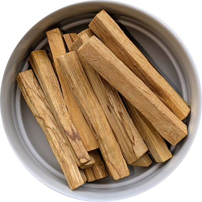 Palo Santo incense sticks – hand-cut sacred wood from South America, approx. 100mm x 20mm, for ritual burning and ceremonial use