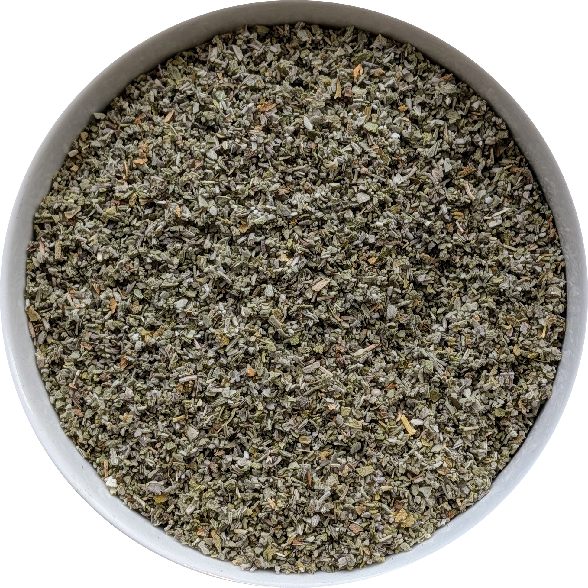 Salvia officinalis dried leaves for infusion