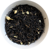 Loose jasmine flower black tea — dried jasmine blossoms blended with rich Chinese black tea leaves Herbal Monkey