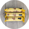Roll of 10 premium charcoal discs for incense, resin and botanical burning. Herbal Monkey