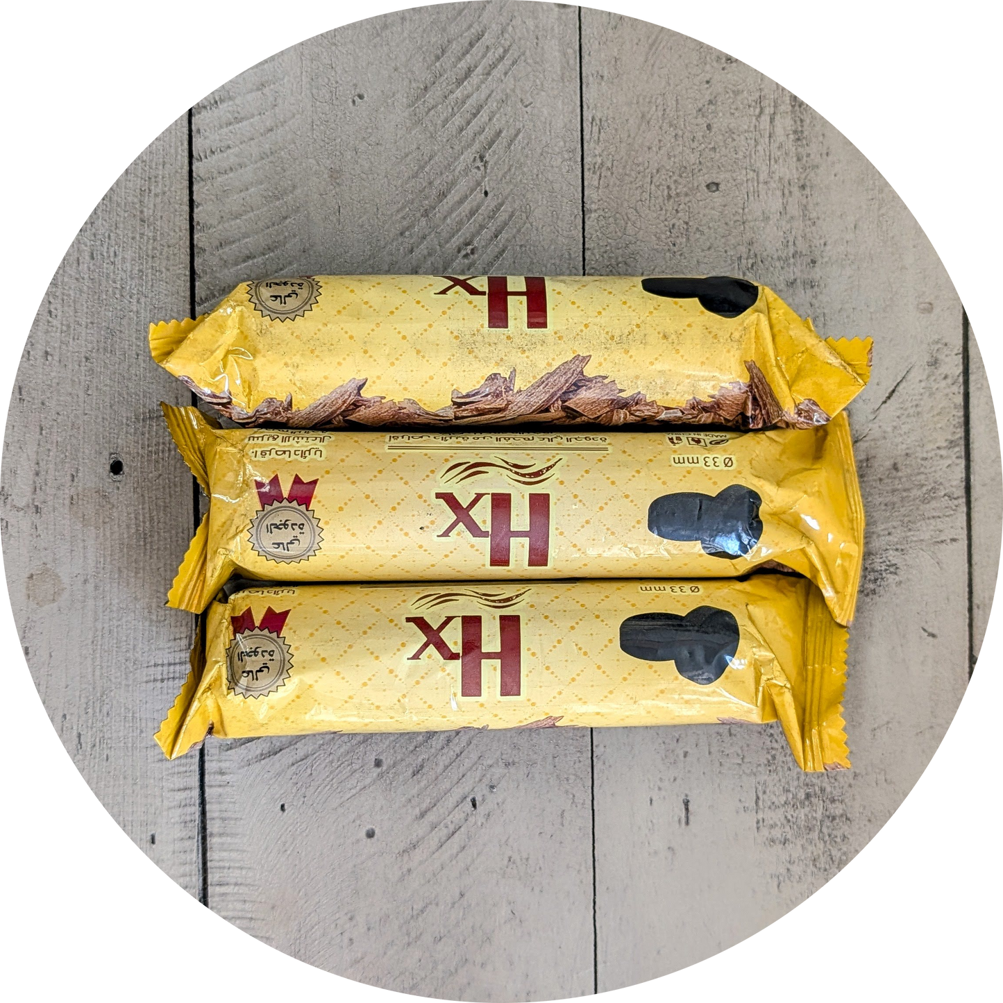 Roll of 10 premium charcoal discs for incense, resin and botanical burning. Herbal Monkey