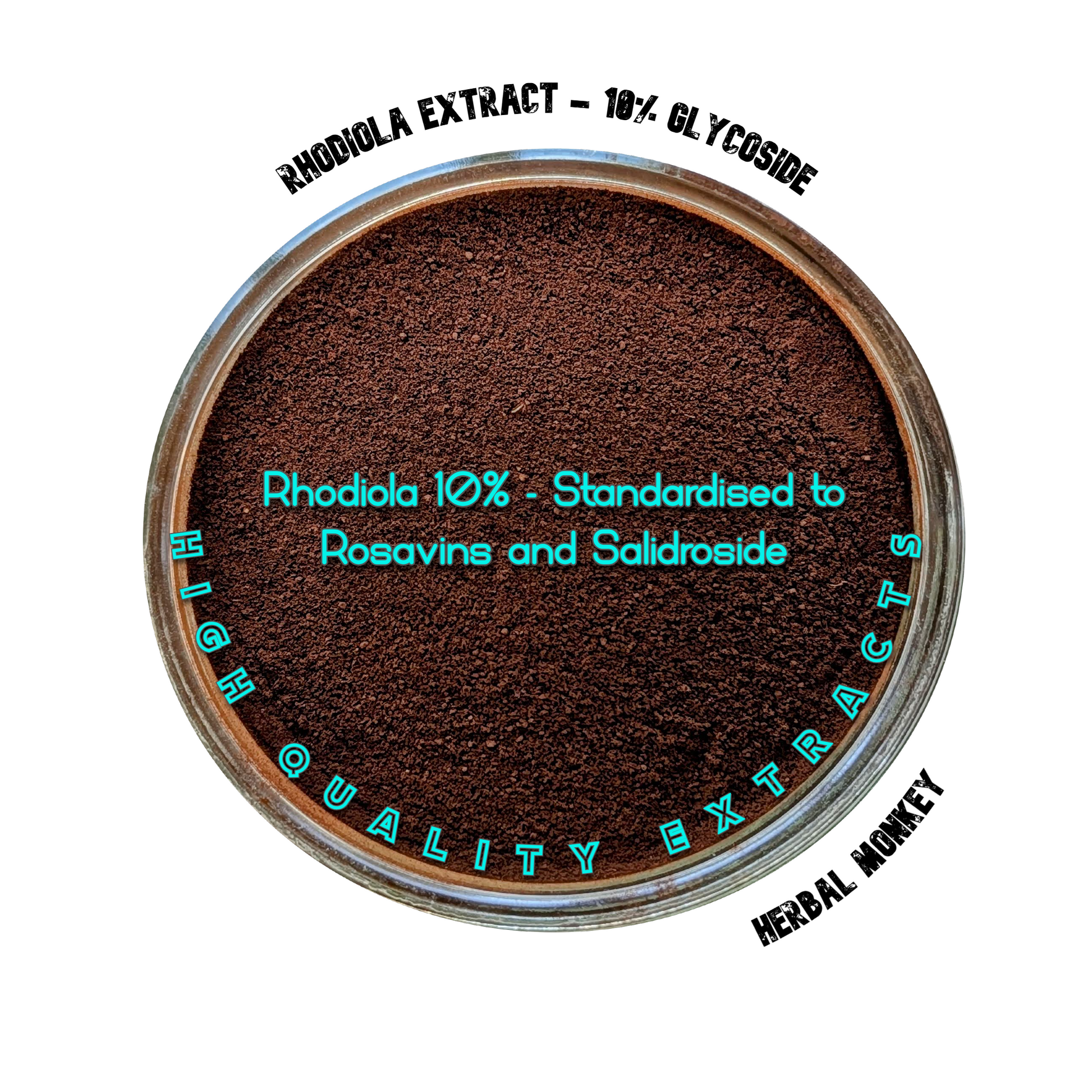 Rhodiola rosea extract powder – 10% glycosides Herbal Monkey