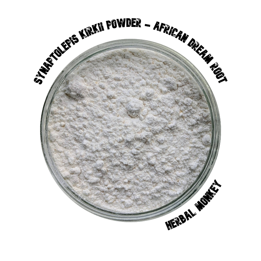 Synaptolepis kirkii Powder – finely milled African dream root, ethically sourced for ceremonial display and ritual use