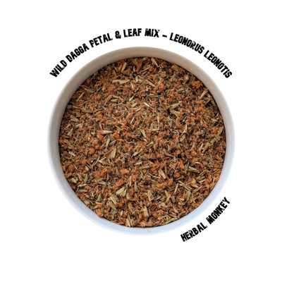 Wild Dagga petal and leaf mix (Leonotis leonurus) for ceremonial use