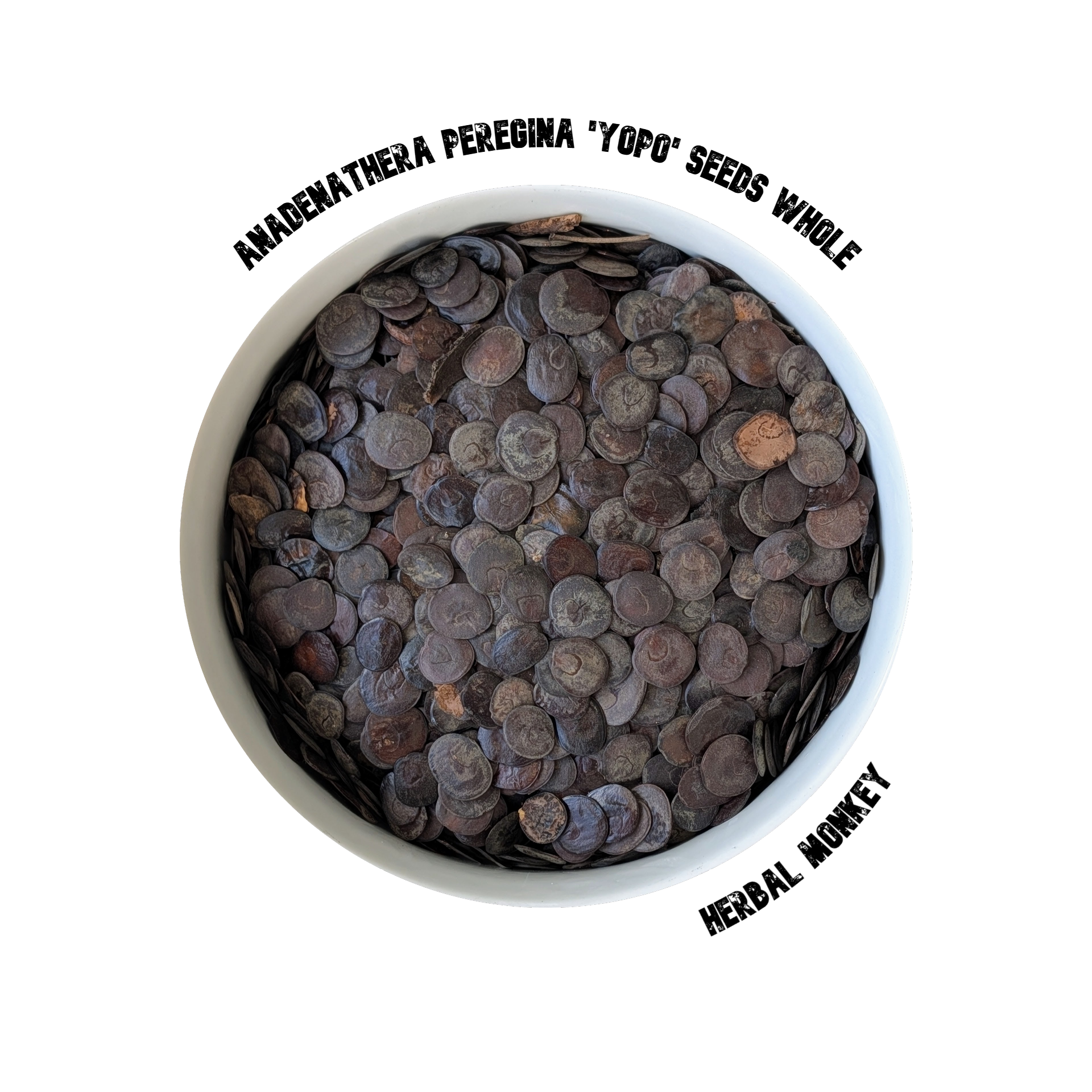 Whole Anadenanthera peregrina Yopo seeds for horticultural planting Herbal Monkey