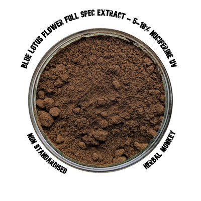 Blue Lotus Flower >10% Nuciferine Extract | Nymphaea Caerulea | Non Standardised UV