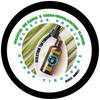 Green glass tincture bottle of Kanna Goldstar 333 Mint Choc dual‑extracted glycohol tincture with cacao and peppermint infusion Herbal Monkey