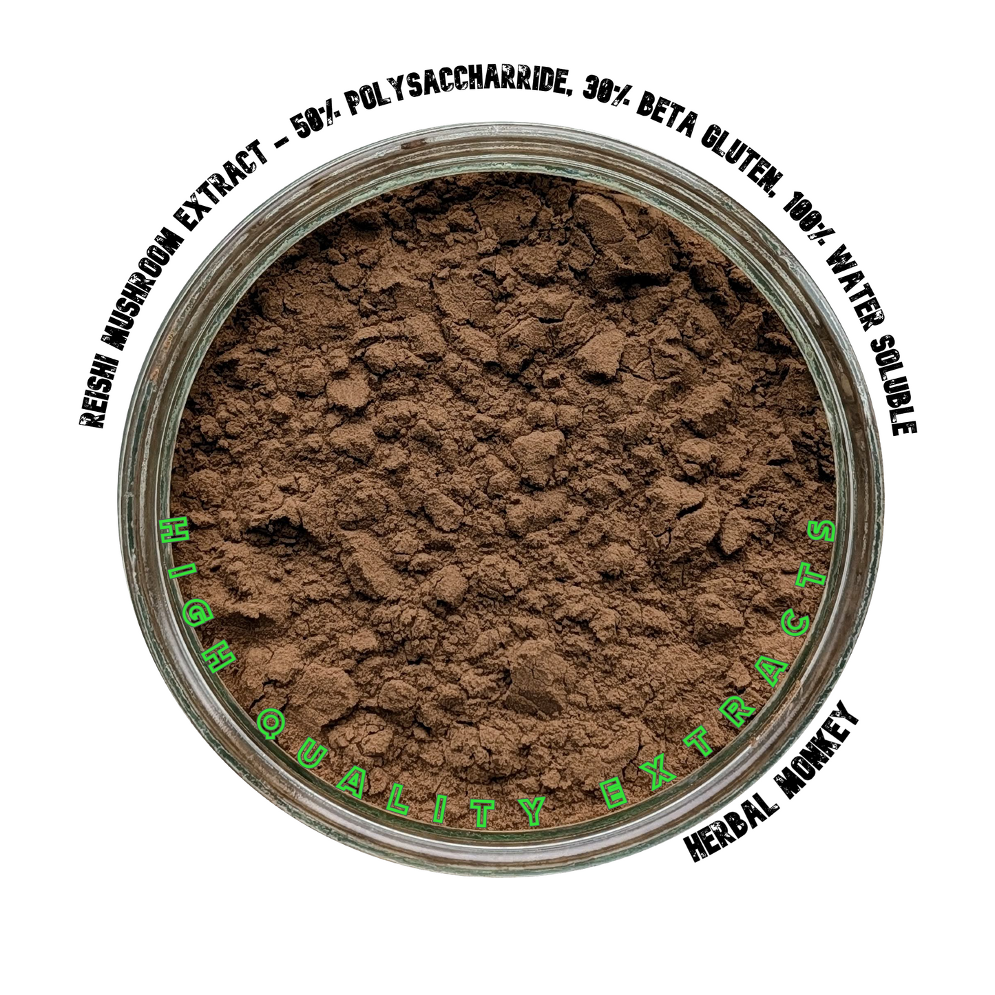 Reishi 30% beta‑glucans water‑soluble extract Herbal Monkey