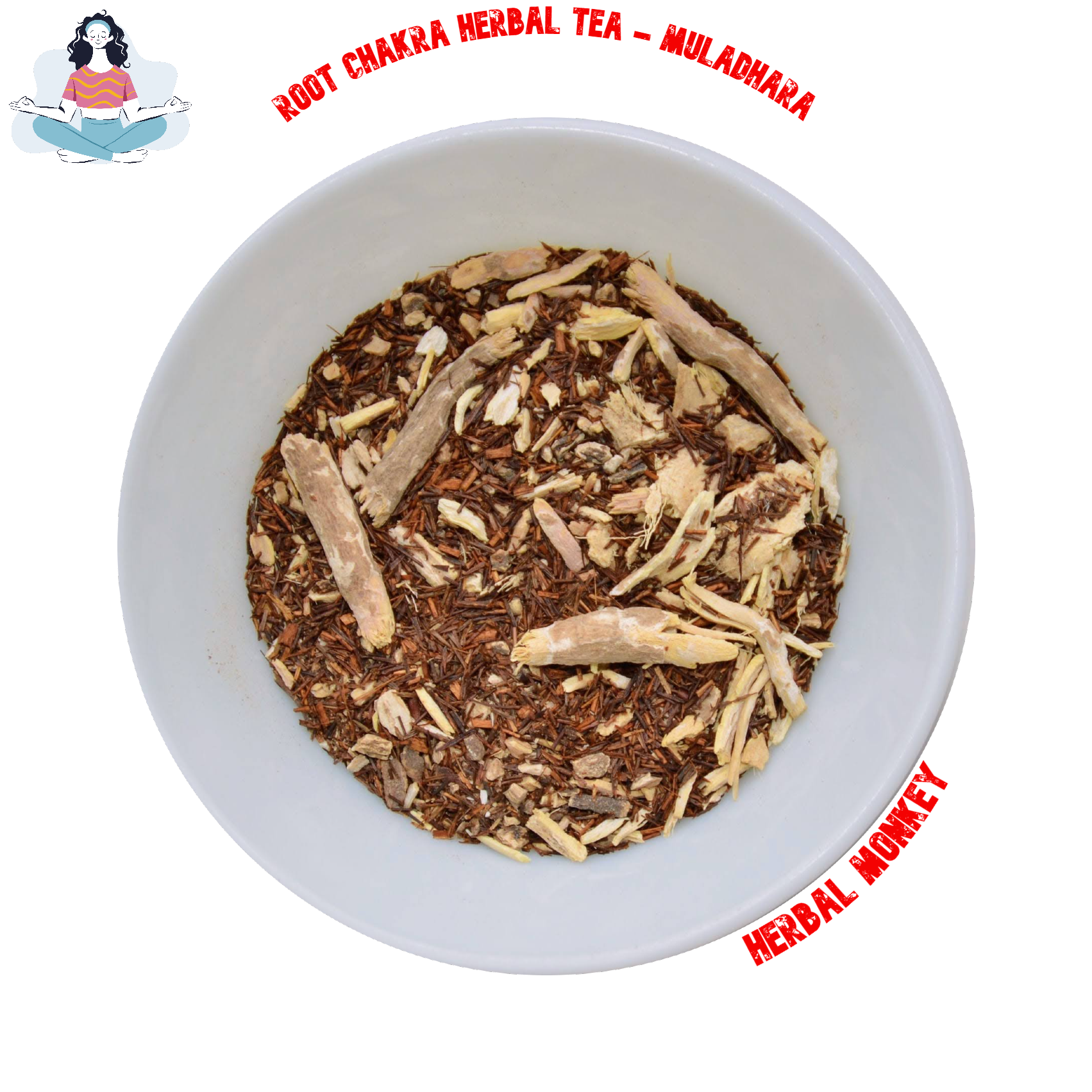 Root Chakra Herbal Tea | Organic & Naturally Blessed Tea – Herbal Monkey