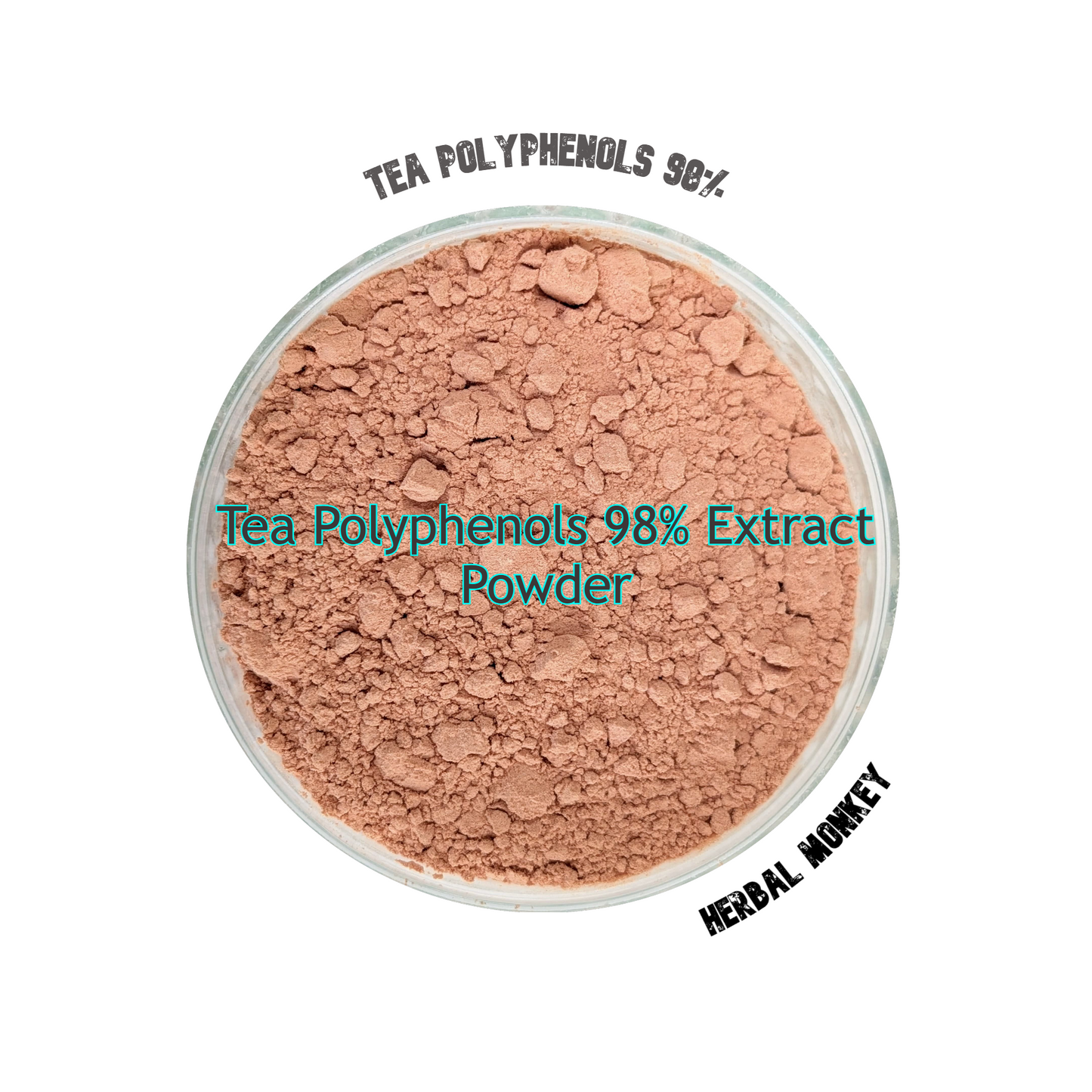 Tea Polyphenols 98% green tea extract powder in kraft pouch Herbal Monkey