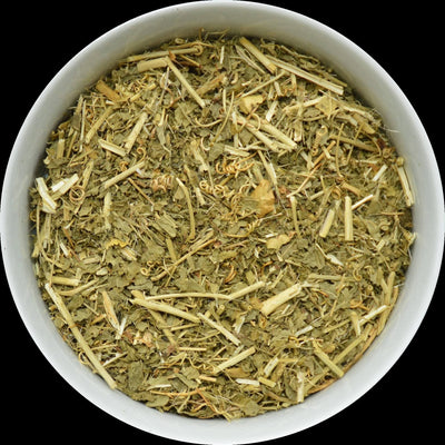 Dried Passion Flower herb — green botanical leaf and vine suitable for tea, ritual craft, and traditional use