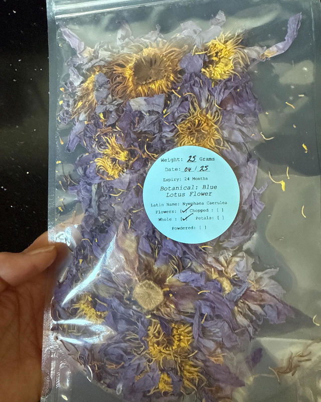 Customer photo of Blue lotus flowers