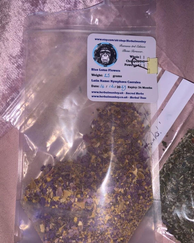Customer photo of Blue lotus flowers
